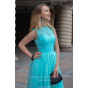 Голубое корсетное платье - модель 3
