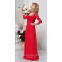 Красивое красное платье - модель 5