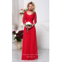 Красивое красное платье - модель 4
