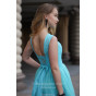 Голубое корсетное платье - модель 5