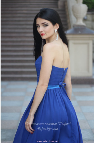 Синее платье корсетное в Киеве - Фото 2